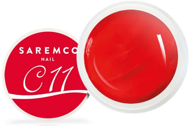 Krāsains gēls C11 zircon red – 5g