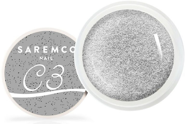Цветной гель C3 Living Glitter Silver