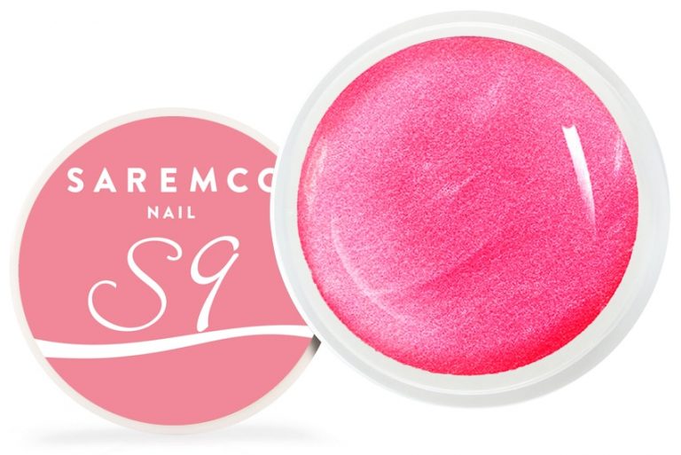 Krāsains gēls S9 metallic girly pink – 5g