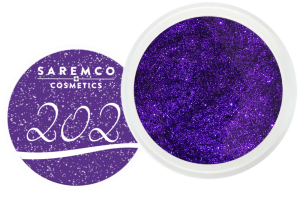 Color gel 202 Living Glitter Huckleberry