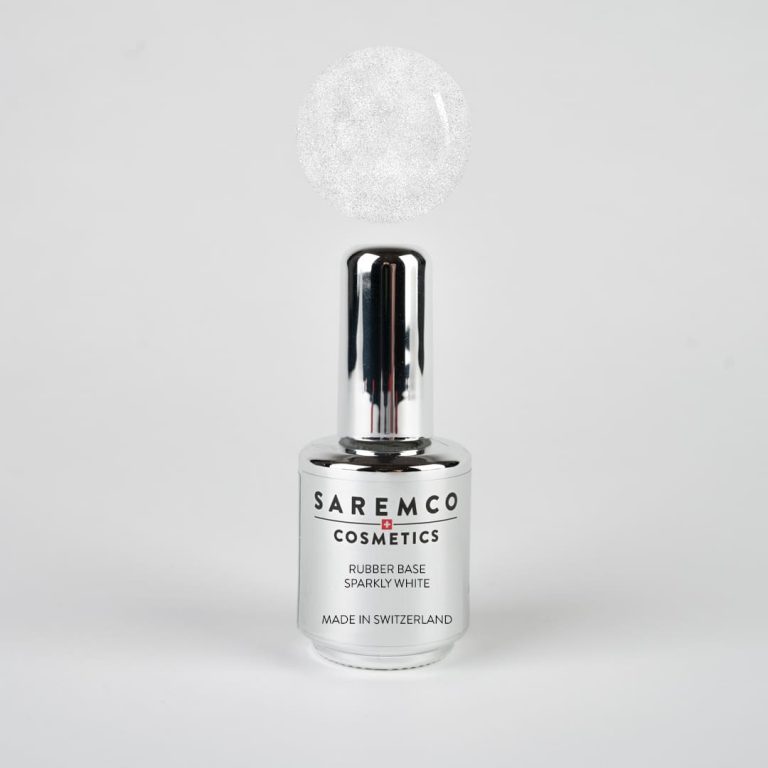 Rubber base Sparkly White