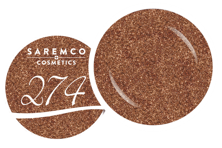 Krāsains gēls 274 – Bronze Stardust 5g